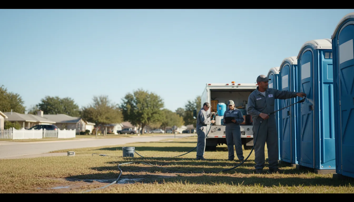 Long-Term Portable Toilet Rental in Summerville, GA near me